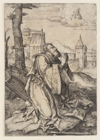 KG 01759
<br/>
David in gebed
<br/>
<em>Leyden, Lucas van (1494-1533)</em>